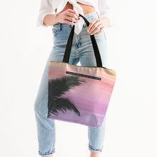 Load image into Gallery viewer, CALIFORNIA HERE WE COME Canvas Zip Tote
